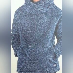 O'Neill Girls' (Size Medium) Cozy Blue Fuzzy Sweater/Sweatshirt